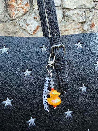 Yellow Ducky Bag Charm
