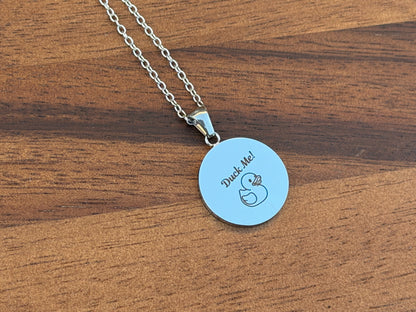 Duck Me Necklace