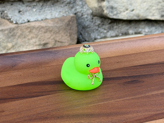 Lime Green Custom Rubber Ducky