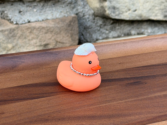 Coral Custom Rubber Ducky