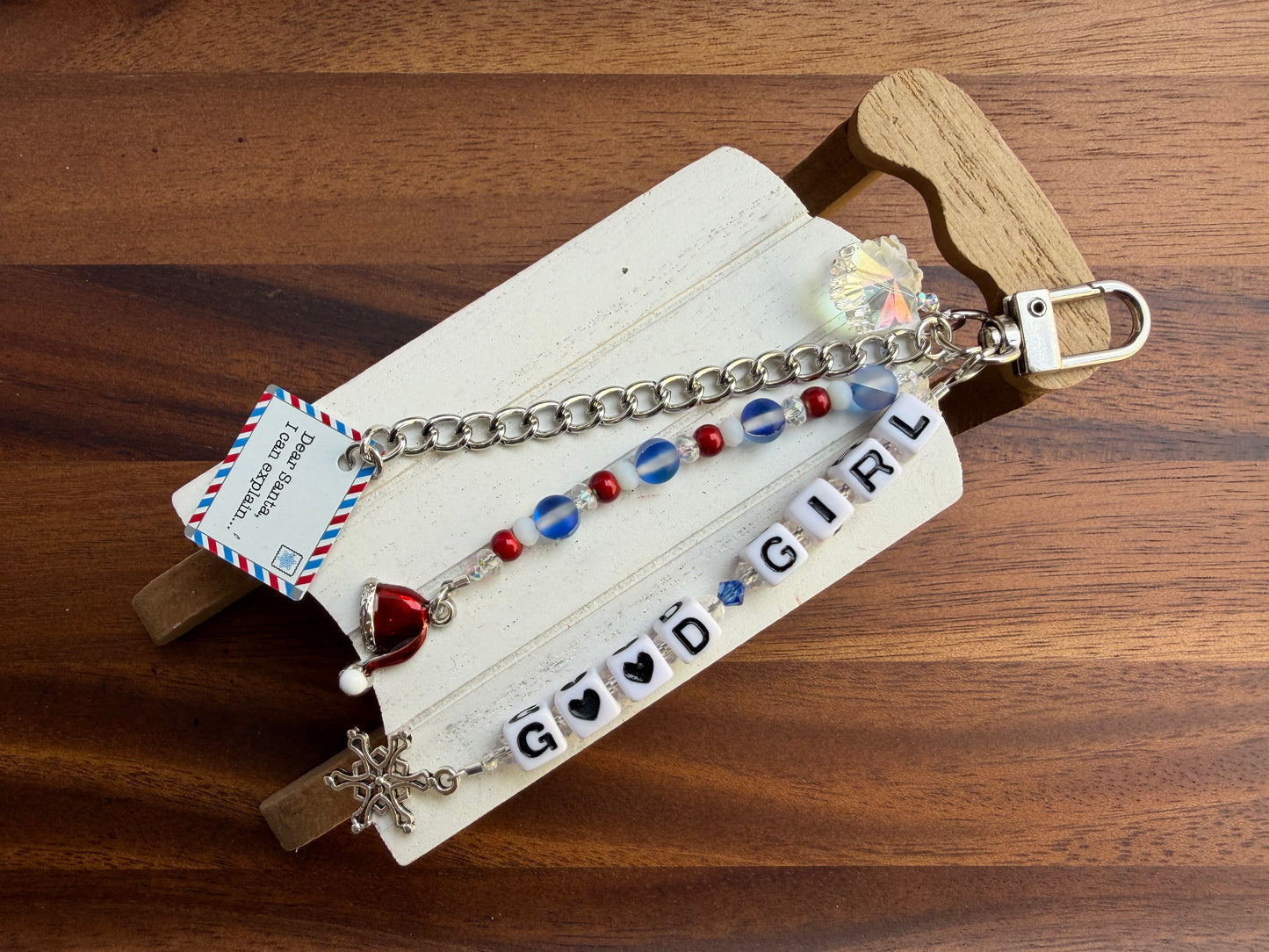 “Dear Santa” Bag Charm