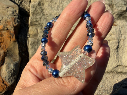 Sparkled Star Bracelet